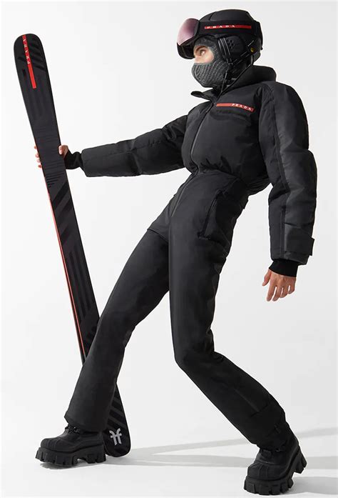 ski suit prada|Prada snow boots.